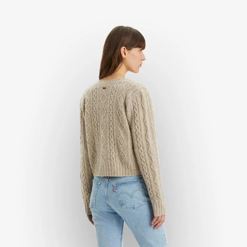 Casaco Levi´s Primrose Cable Cardigan - Image 4