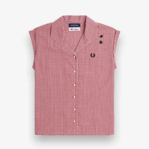 Camisa Fred Perry Open Collar Gingham